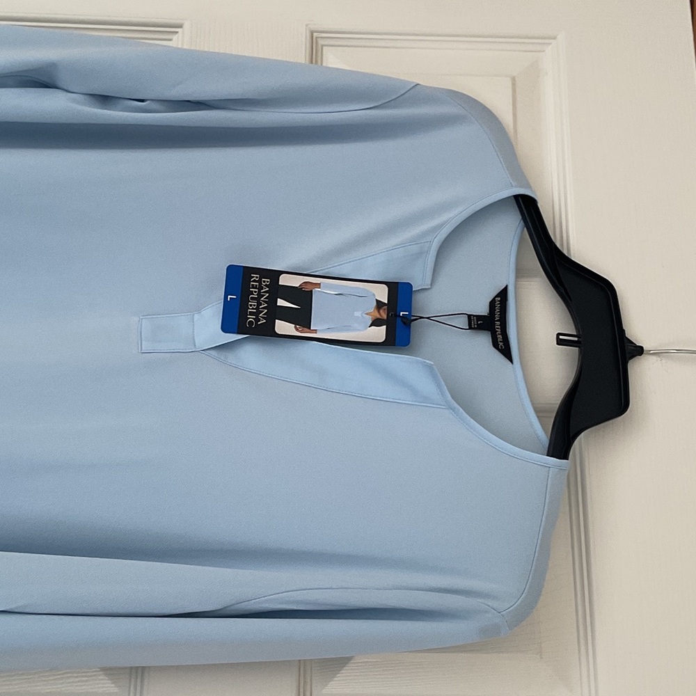 Banana Republic Sky Blue Top